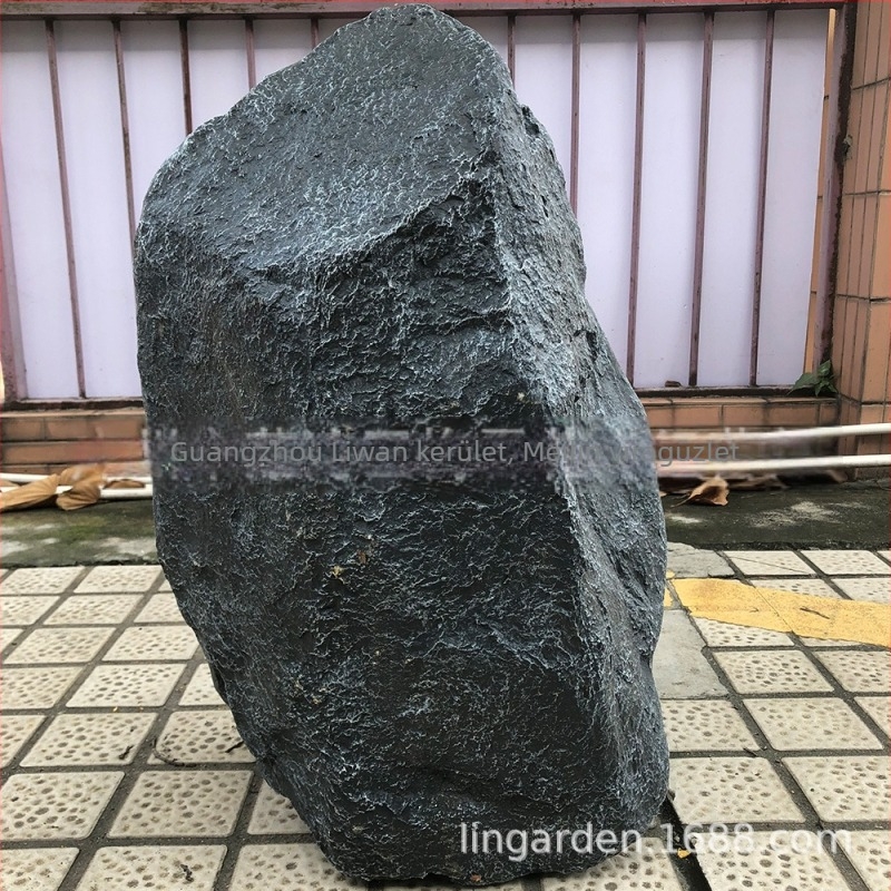Kerti tájépítéshez mesterséges kő – Glass Steel, műanyag/gyanta, kínai stílus, Gyártási folyamat: Egyéb