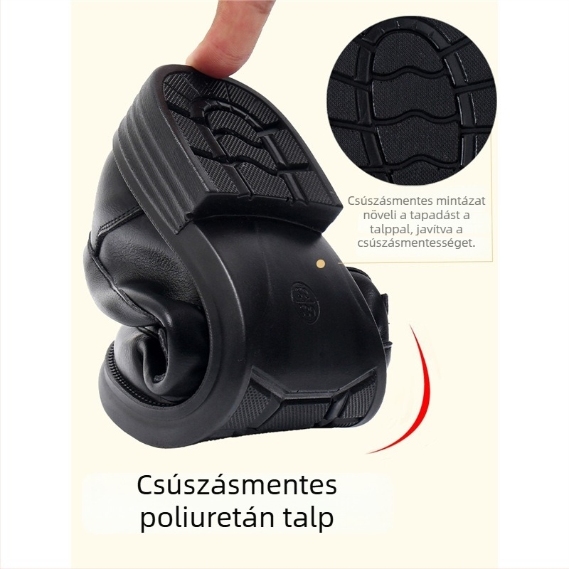 Női mindennapi lapos cipő, felsőrész: szintetikus bőr, belső: gyapjú, csúszásmentes puha talp, könnyű, slip-on, sarokmagasság 0-1 cm