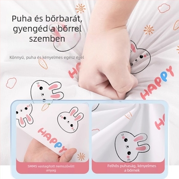 Vasúti egyszer használatos egyszemélyes ágyneműkészlet – nemszőtt anyag, 3 darab ( lepedő, paplanhuzat, párnahuzat)