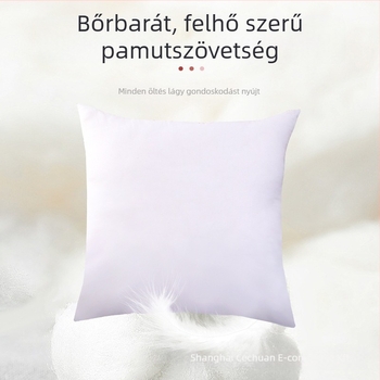Párna mag – poliészter huzat, poliészter rostból készült töltet, splicing varrat, modern minimalista stílus