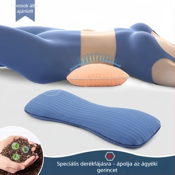 3 cm vékony deréktáji párna alváshoz, ágyhoz használható lumbális támasz