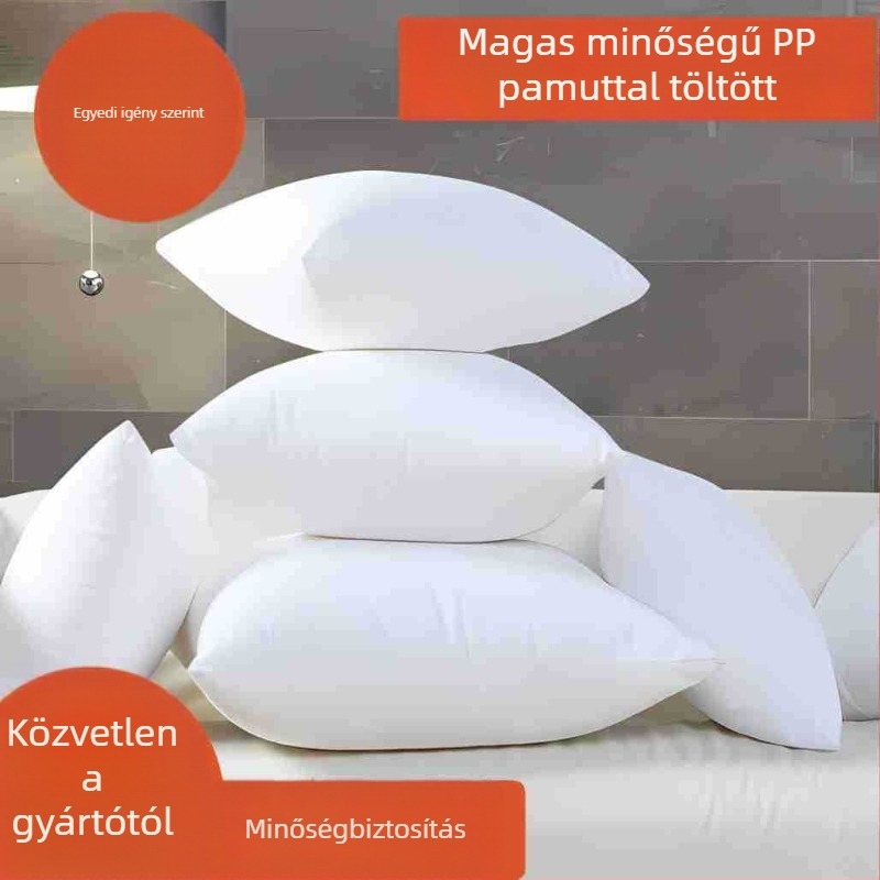 Vastagított nemszőtt párna belső, puha PP pamut töltőanyag autópárnához