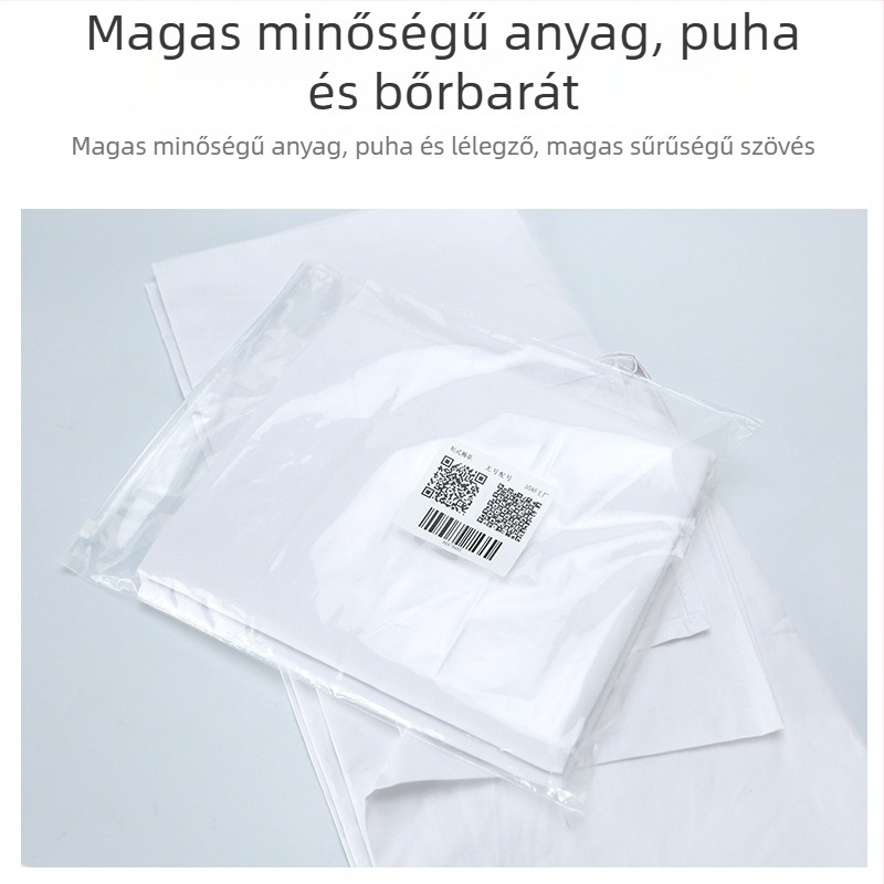 Poliészter-pamut ágyneműhuzat, twill szövés, festett szövet, modern minimál stílus, márka 3585