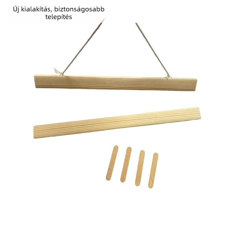 Tömörfa függő falikép — olajvászon dekoratív festmény, PP papírmaggal, testreszabható, modern minimalista stílusú falikép nappalira, hálószobára vagy irodába