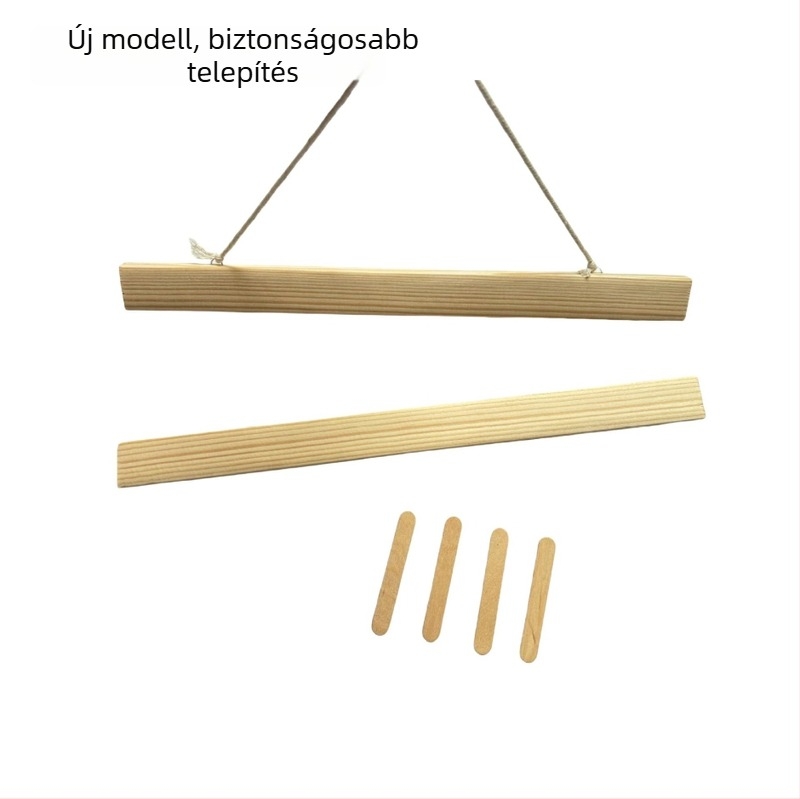 Tömörfa függő falikép — olajvászon dekoratív festmény, PP papírmaggal, testreszabható, modern minimalista stílusú falikép nappalira, hálószobára vagy irodába