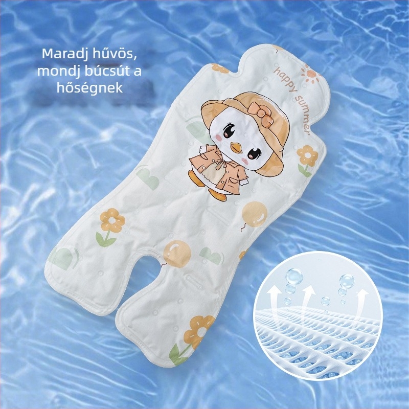 Babakocsi ülés – hűtő párna jégkristályokkal, pamut, Zhi'erle, univerzális T6 babakocsihoz