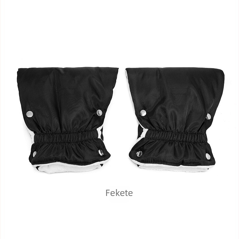 Babakocsi fogantyú téli meleg kesztyű plüss bélés, anyagok: nylon és flanel, HDWISS