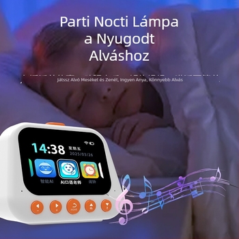 Ébresztőóra visszaszámlálóval, naptárral és ébresztéssel – LCD kijelző, akkumulátoros, műanyag ház