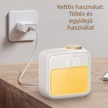 Grating ébresztőfény éjjeliszekrényhez, modern minimalista stílus, CE tanúsítvány