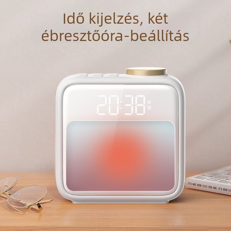 Grating ébresztőfény éjjeliszekrényhez, modern minimalista stílus, CE tanúsítvány