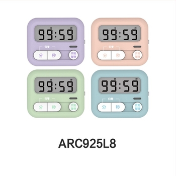 Elektronikus konyhai időzítő LED kijelzővel, ébresztő, akkumulátoron működő, modell ARC925L8