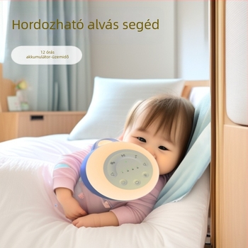Noinco Bébi Fehérzaj Alvó Gép – Hordozható, Újratölthető, Időzítő és Zenei Funkciók, Kijelző Nélküli, Beépített Akkumulátor, Több mint 12 óra üzemidő, 500–800 mAh
