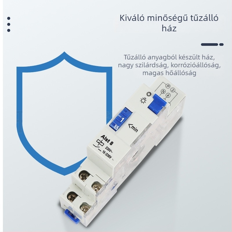 Mechanikus időzítő ALST8 TM-ST1 TM-ST7, hétperces időzítő kapcsoló