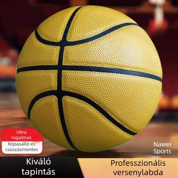 Arany TPU/PU kosárlabda fiataloknak, általános- és középiskolások számára, No.4–No.7, edzés és versenyek