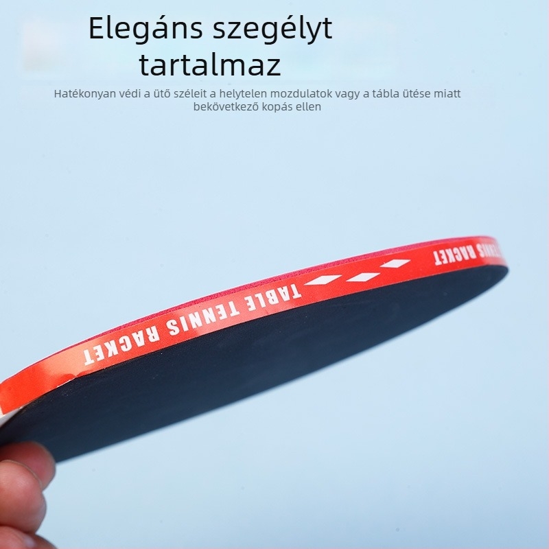 Teniszasztal gyakorló ütő készlet | Ütő típusa: vízszintes ütés | Alapanyag a hátsó deszkán: nyárfa | Ragasztó: pozitív és negatív részecskéket tartalmazó ragasztó | 50 darab | Testreszabás elérhető