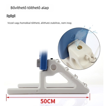 Beltéri gyerekeknek készült kosárpalánk animációs állatokkal (állítható magasság, PVC anyag, 3 kg, csavaros szerelés)