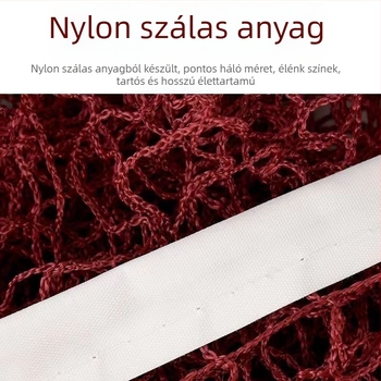 Bádminton háló (Profesionális, beltéri/kültéri, hordozható, standard)