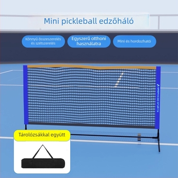 Pickleball hálóoszlop, összecsukható és mozgatható, kültéri használatra, 2 kg, Hasago