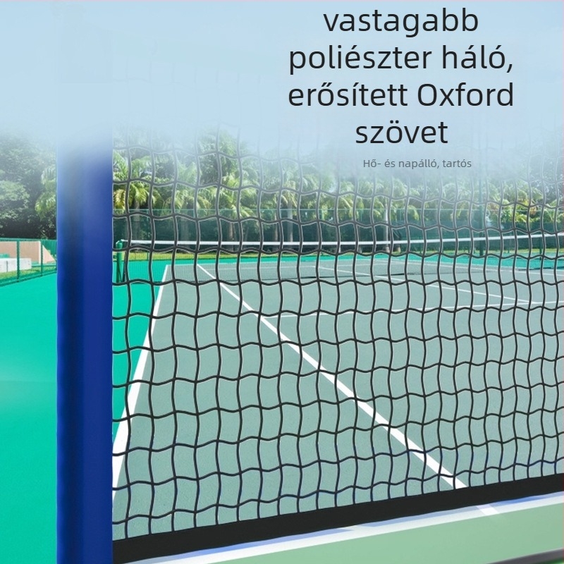 Pickleball hálóoszlop, összecsukható és mozgatható, kültéri használatra, 2 kg, Hasago