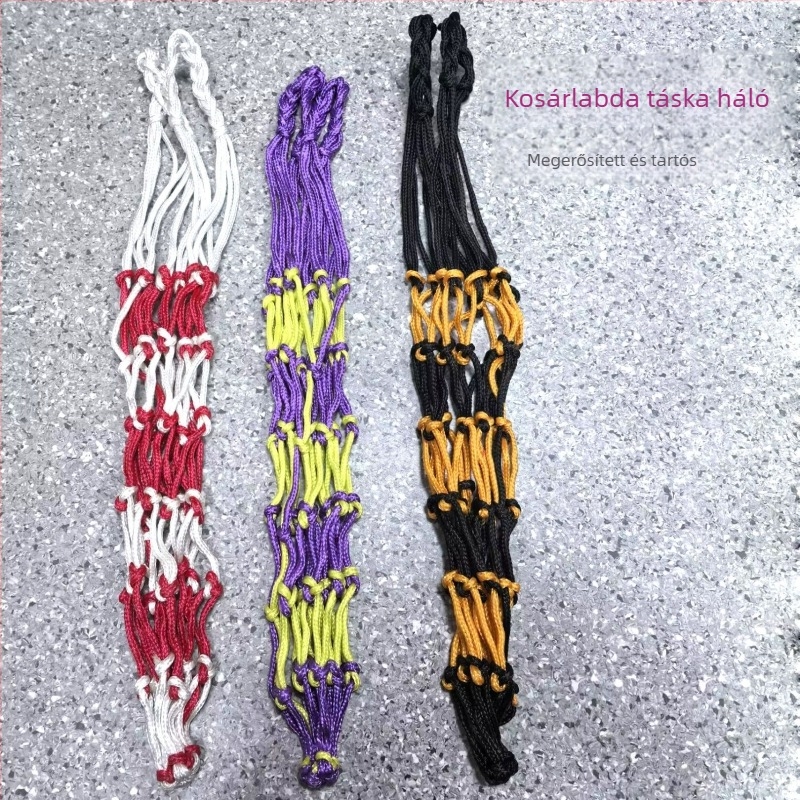 Kosárlabda táska hálós dizájnnal, hordozható tároló, anyag: más, kosárlabda