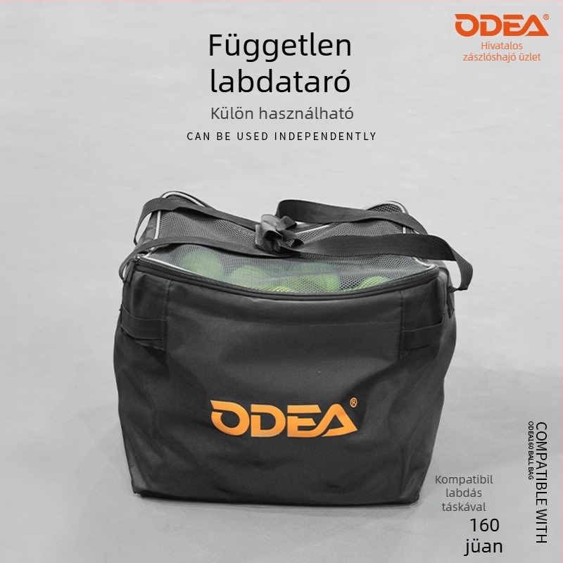 Odea Odeir teniszlabdákocsi — hordozható, összecsukható gyűjtőkeret, nagy kapacitás, állítható
