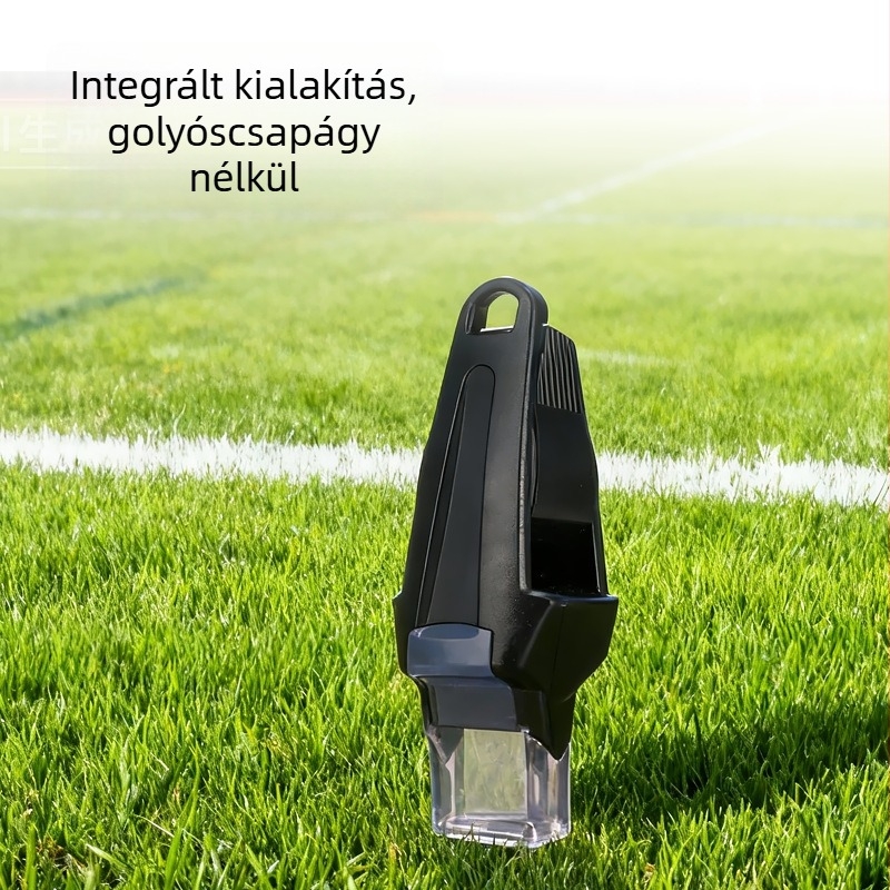 Sportbíró síp ABS anyagból, logónyomás elérhető, alkalmas futásra és labdajátékokra (futball, kosárlabda, röplabda, tollaslabda, tenis), 500 darabos csomag