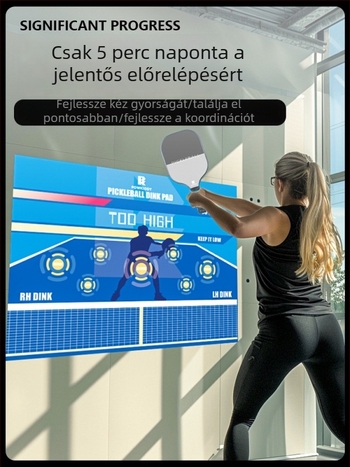 Devils pickleball edzőeszköz – matricaanyag, 720 g, testre szabható, teniszhez