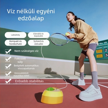 Han Jue tenisz edzőbázis vasmagú ABS/PE/EVA, testreszabható