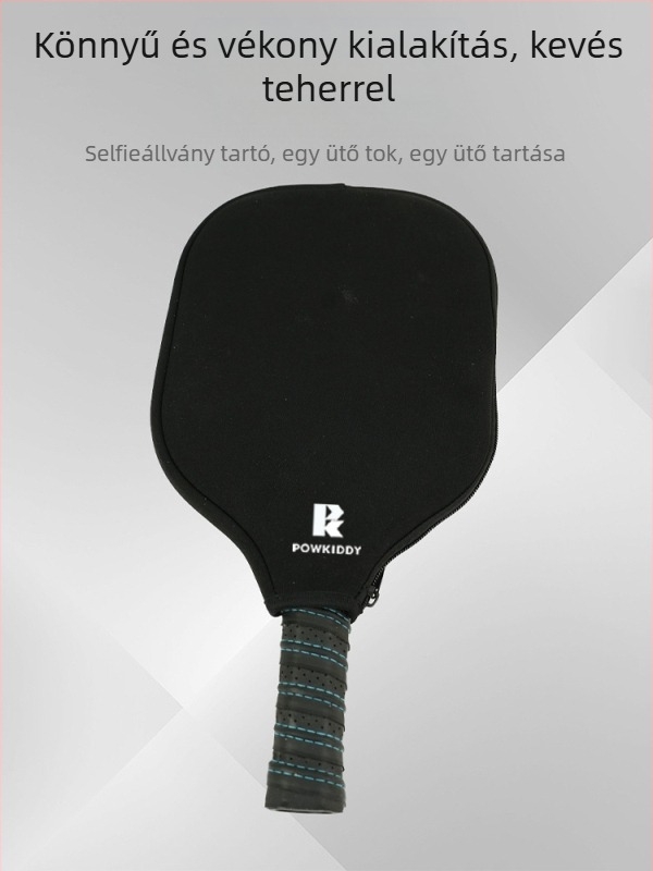 POWKIDDY teniszütő tároló tok — Anyag: Diving fabric; Alkalmas: Tenisz; Testreszabás: Igen; Privát márkák: Igen; Márka: POWKIDDY