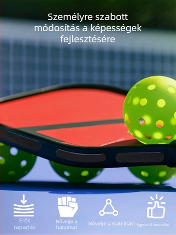 Pickleball ütő súlyozó matrica 3M ragasztóval, önragasztó ólomlemez, szénszálas, Devils márka, testreszabható