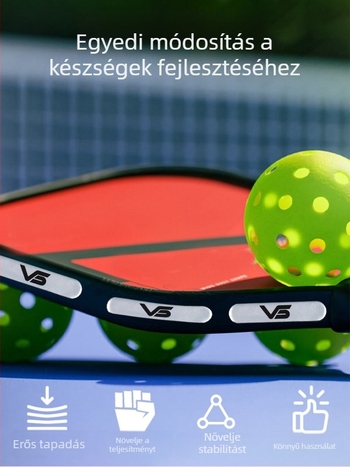 Vispinvo pickleball ütő ellenpont keret — ólomlemez alapú keret, önragasztó, 3 g súly