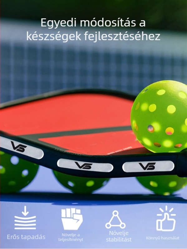 Vispinvo pickleball ütő ellenpont keret — ólomlemez alapú keret, önragasztó, 3 g súly