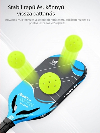 Vispinvo 48 lyukú pickleball labda, PE anyag, tömeg 26 g