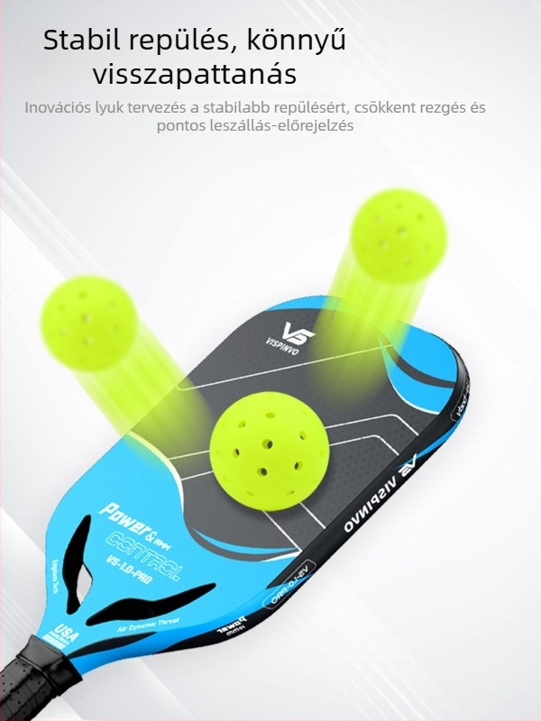 Vispinvo 48 lyukú pickleball labda, PE anyag, tömeg 26 g