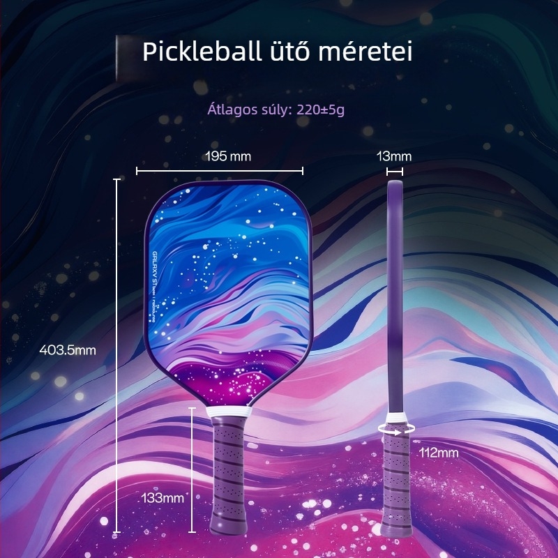 Joysent üvegszálas pickleball ütő, 220 g