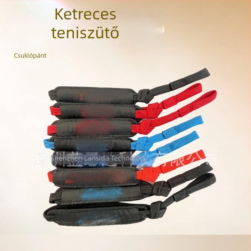 GET MOVING ütőcsuklópánt, környezetbarát, cserélhető, strand-stílusú, modell LSWR49, tenishez és tollaslabdához