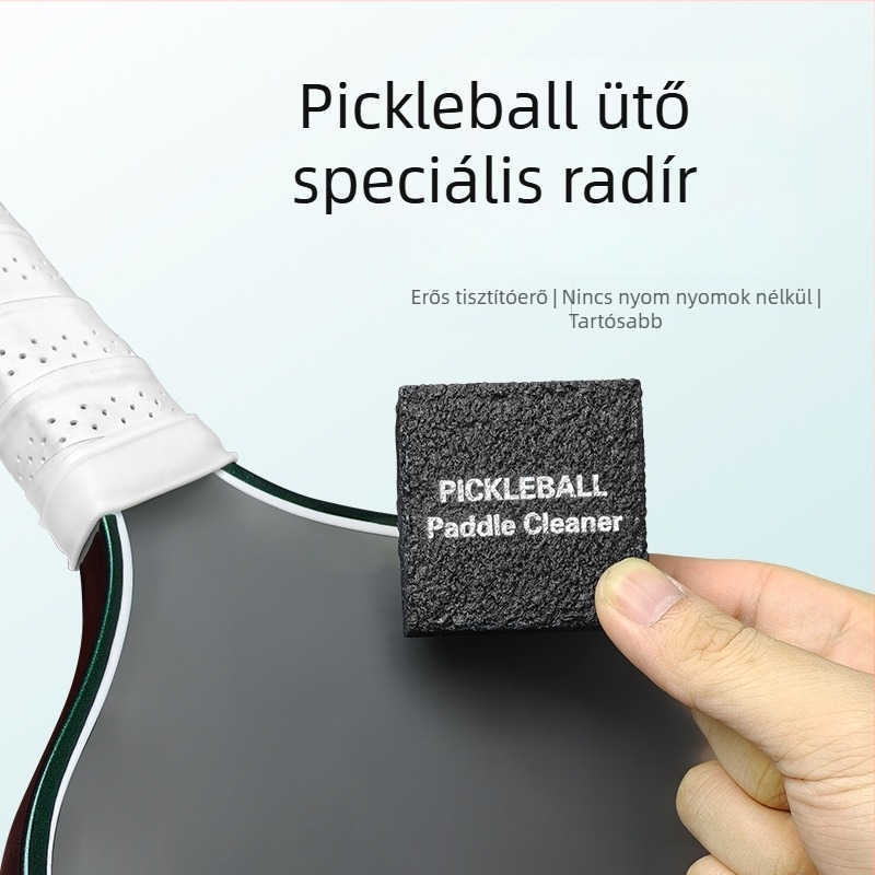 Pickleball ütő radír — speciális radír a pickleball ütőkhöz, természetes gumi, kopásálló tisztításhoz
