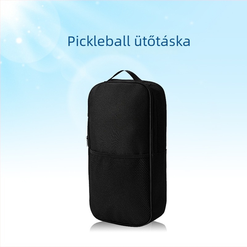 Pickleball ütő táska fedéllel, hordozható üvegszálas tok (42×24×6 cm)