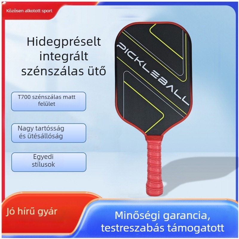Pickleball ütő, T700 szénszálas, matt textúra, OEM márka, 230±10 g
