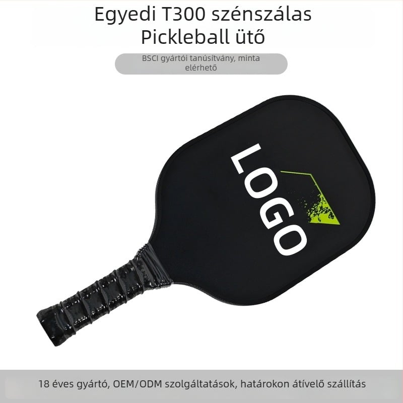 T300 szénszálas pickleball ütő PP honeycomb maggal, 230±5 g tömeg, Jiang Hui