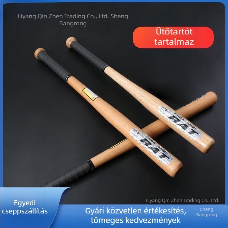 Otthoni használatra készült tömörfa baseballütő – keményfa edzőütő