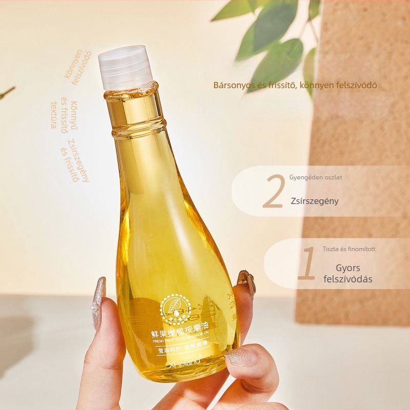 Xuan Luo Lan Friss Gyümölcs Olíva Masszázs Olaj – a testre, hidratáló, gyorsan felszívódó, 150 ml
