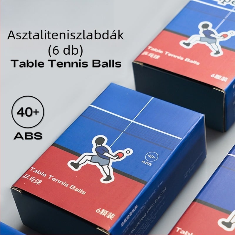 Asztalitenisz-edzési labdák doboza – PP anyag, varrott labdák, személyre szabható