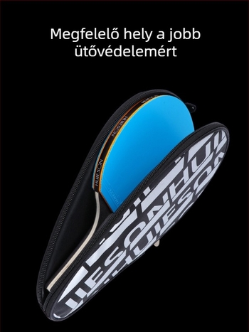 Huieson/huisheng asztali tenisztáska — Oxford anyag, nyomtatott logó, hátizsák-stílusú sportkiegészítő asztaliteniszhez