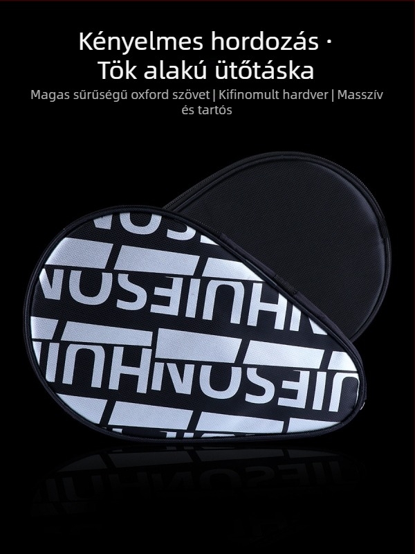 Huieson/huisheng asztali tenisztáska — Oxford anyag, nyomtatott logó, hátizsák-stílusú sportkiegészítő asztaliteniszhez