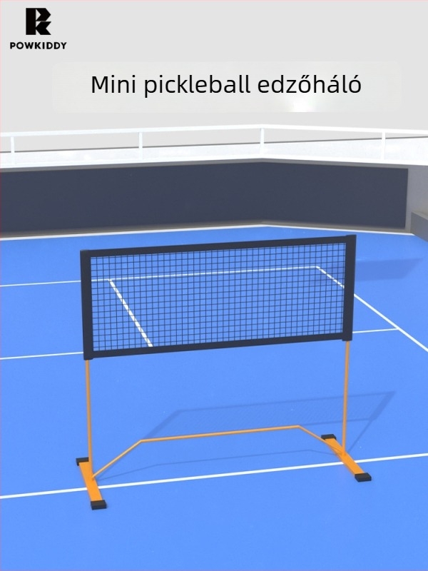 Pickleball edzés háló 2-in-1 kültéri és beltéri használatra; anyagok: vascsövek/poliészter/oxford vászon; Márka: Devils