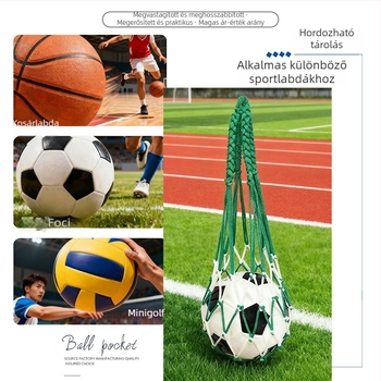 Jingyu kosárlabda táska – PP anyag, testreszabható, Kapacitás 5 labdát, Kültéri használatra