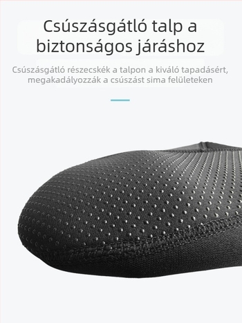 Neoprén búvár zokni téli úszáshoz, melegek és csúszásmentes talppal, 3 mm vastagság, nagy méret