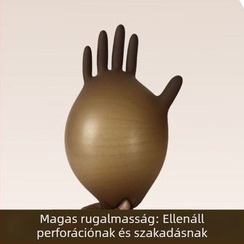 Gumi halászati kesztyűk, hosszú és vastag kivitelben; szúrásálló, téli vízálló és csúszásmentes