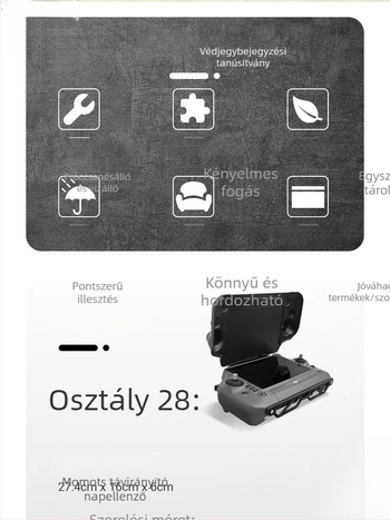 DJI Ronin 3, T50, T40, T25, T20P és M30 kijelzővédő sapka – sárgaréz ezüstbe illesztve és elektroplateltt fehér acélból, ezüst tisztasága 98%, 2022 téli kiadás